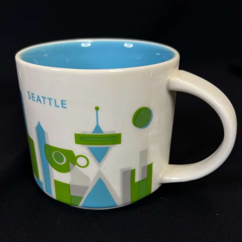 Starbucks Seattle You Are Here Collection 14oz Coffee Mug - Picture 7 of 9